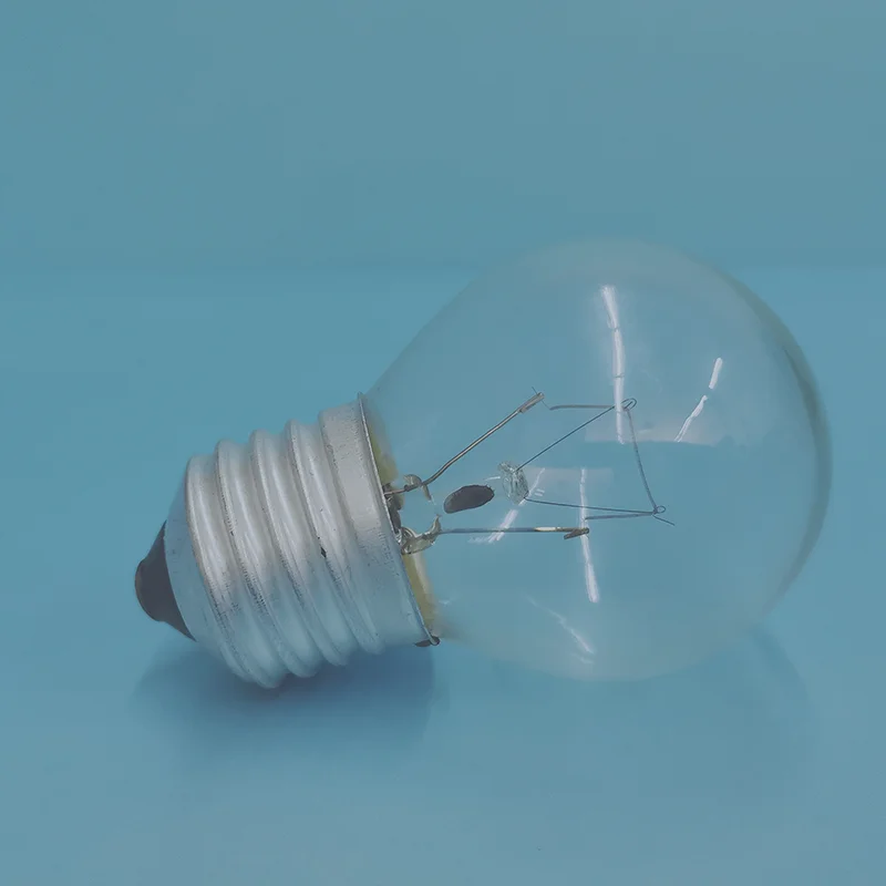 G40 global colour bulb 25W/40W/60W glass incandescent lamp