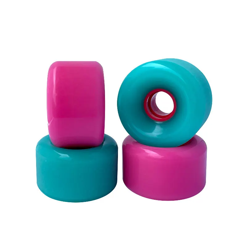 Discount price 70 mm Wholesale longboard wheel with 80% - 90% rebound SHR 80AA for long board skateboard ready to ship