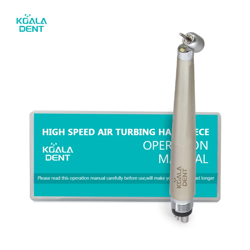 Светодиодный высокоскоростной стоматологический наконечник 45 градусов для поврежденных зубов
