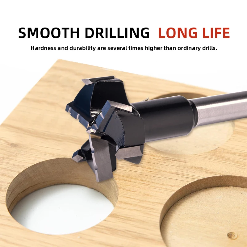 High quality wood drilling tools 6 flute hinge CNC hole machine boring bits for woodworking Hinge Cutter