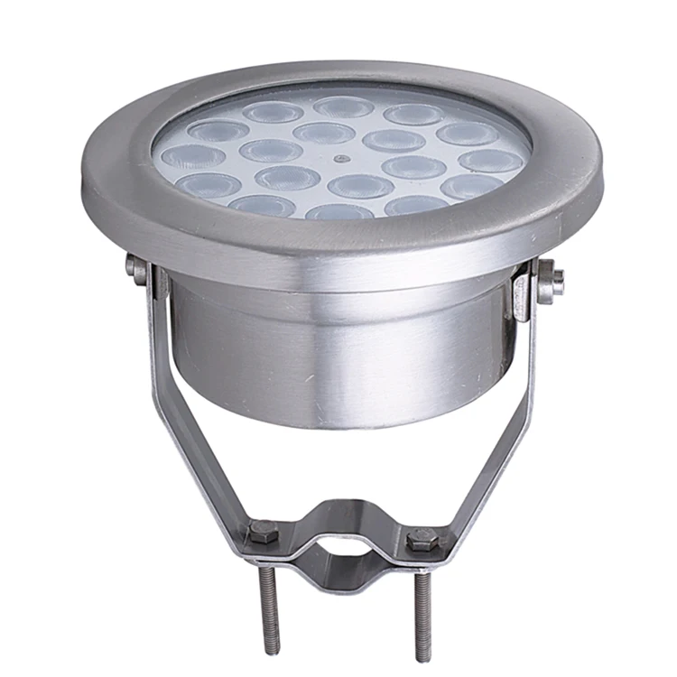 Stainless Steel Ip68 Waterproof 12v 24v Rgb Swimming Pool Lamp Fountain Led Underwater Light for Pool