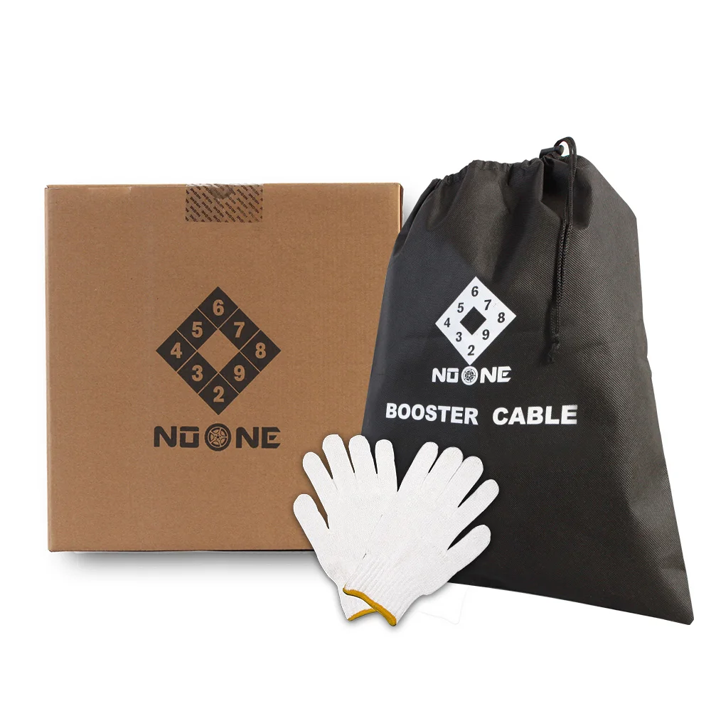 400A 16mm^2 Clamp Emergency Car Booster Cable Battery Powered Jumper Cable