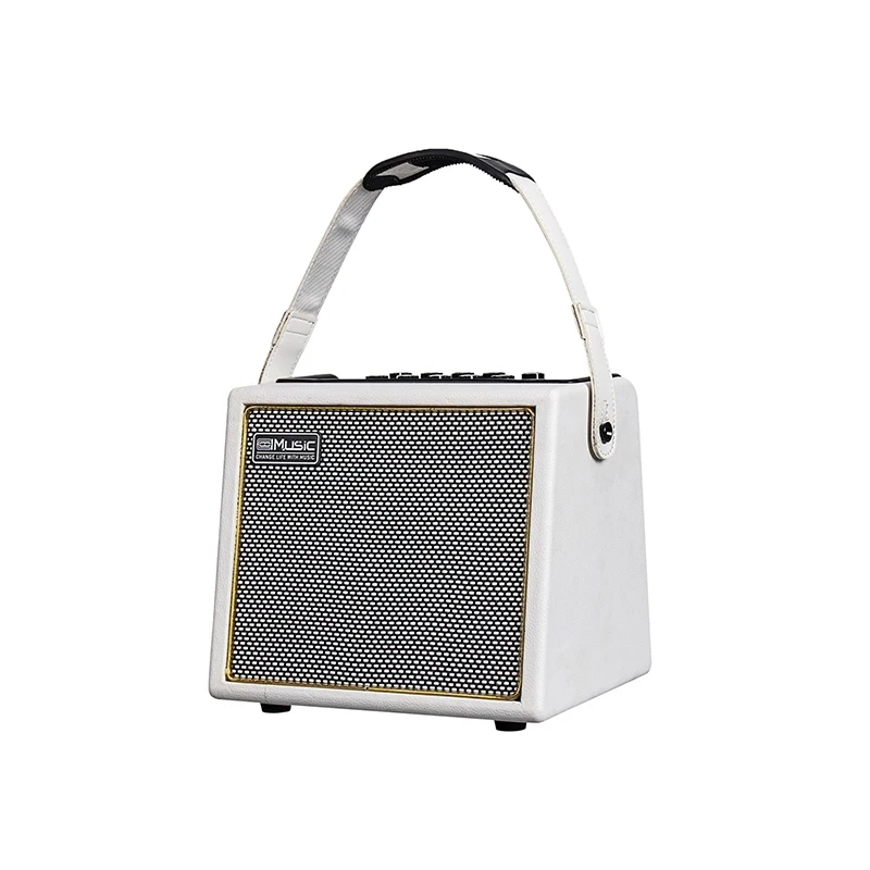 Coolmusic BPMINI Acoustic Electric Guitar Amplifier AMP Speaker Portable Bluetooth Rechargeable Ukulele Sax Violin Piano Busking