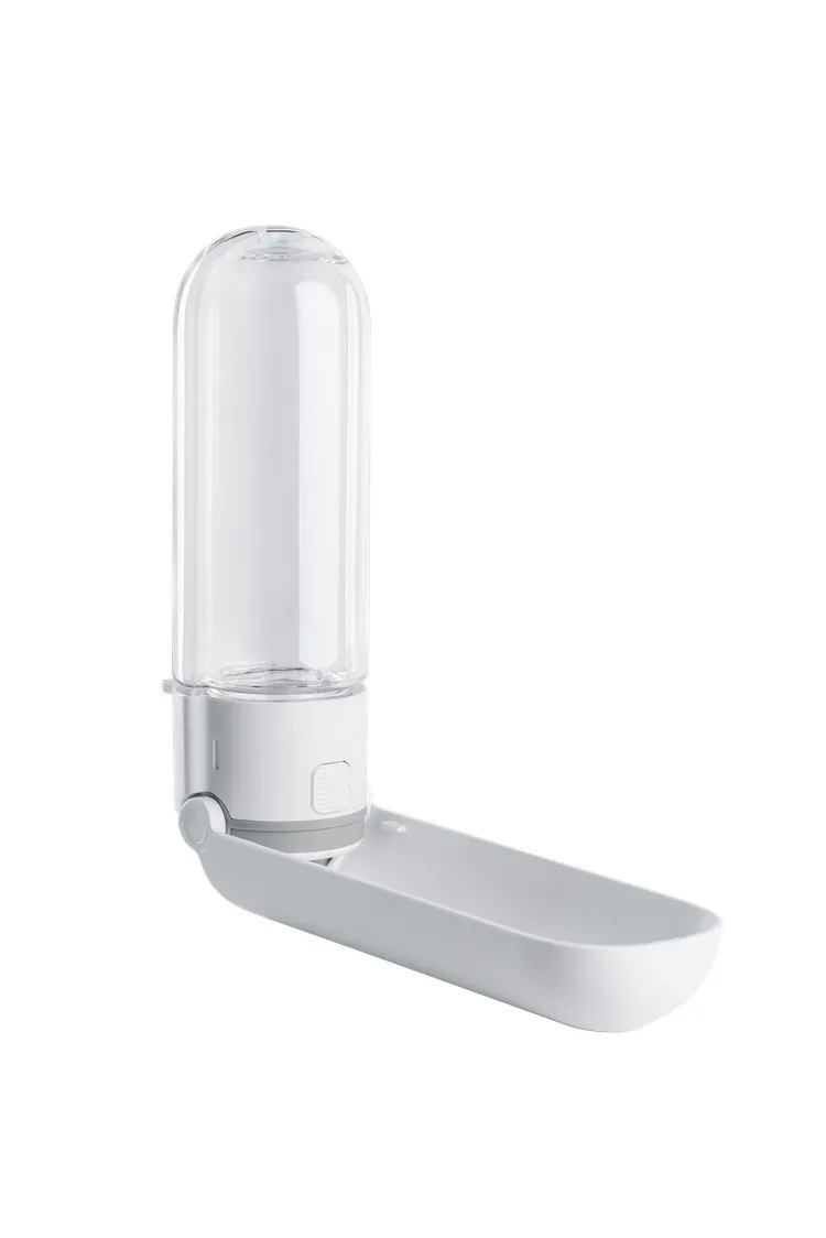 Redminut 420ml Pet Water Bottle Large Capacity Dog Food Feeder Folding Travel Drink Cup for Walking Dog Drinking Water Bowl