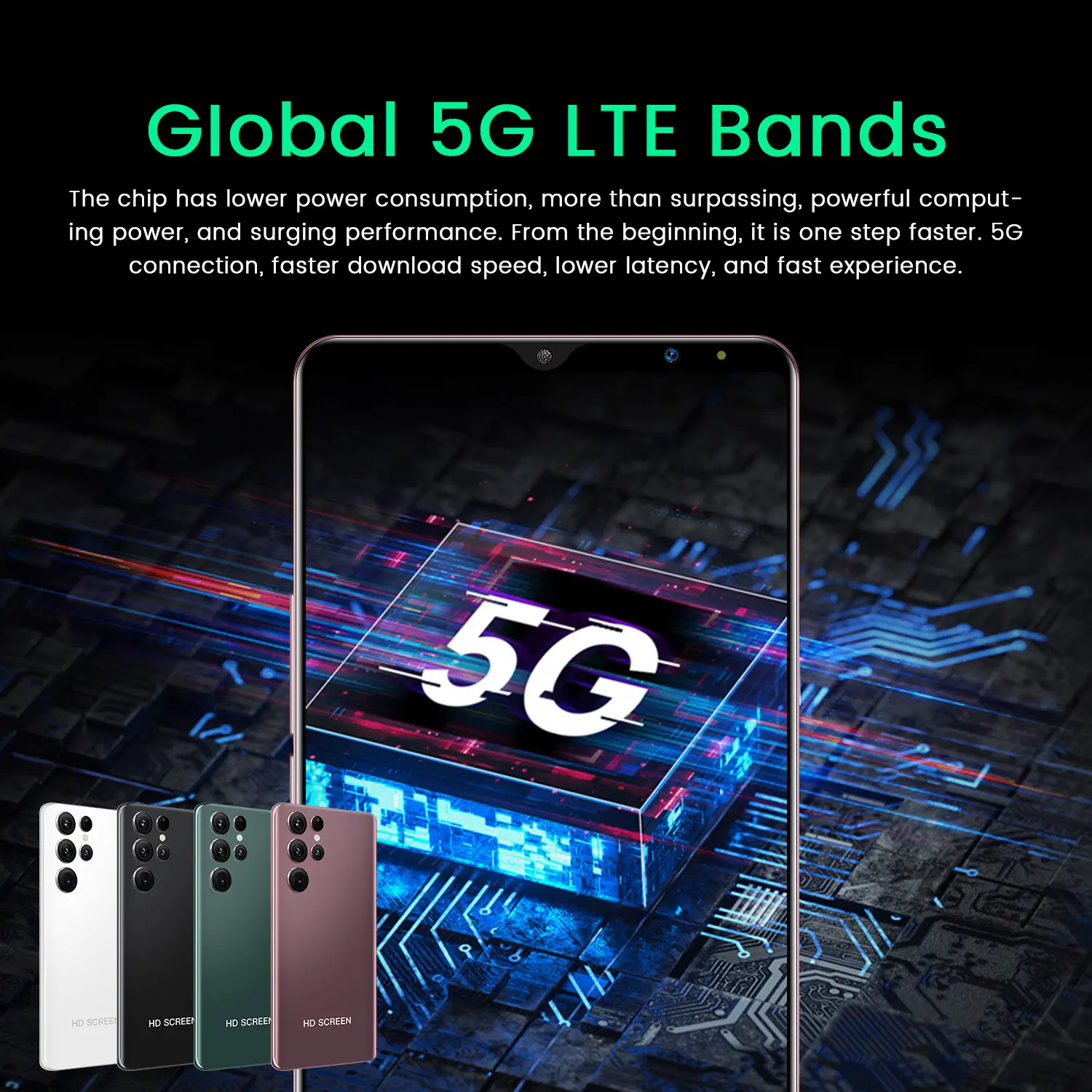 2022 NEW  S22 Ultra 5g Phone 16Gb + 1Tb Android Smartphone Android 12.0 Mobile Phones