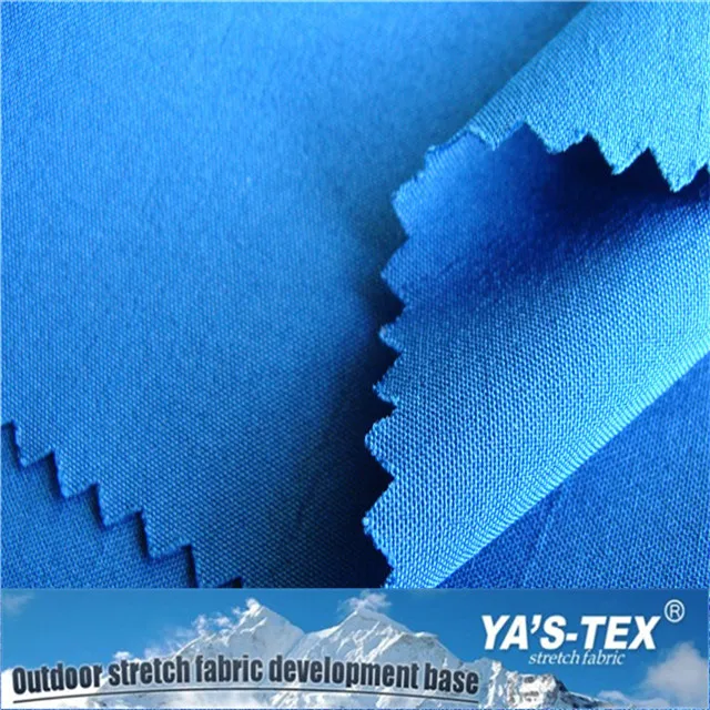 
Green material recycled PET stretch fabric made from recycled plastic bottle 