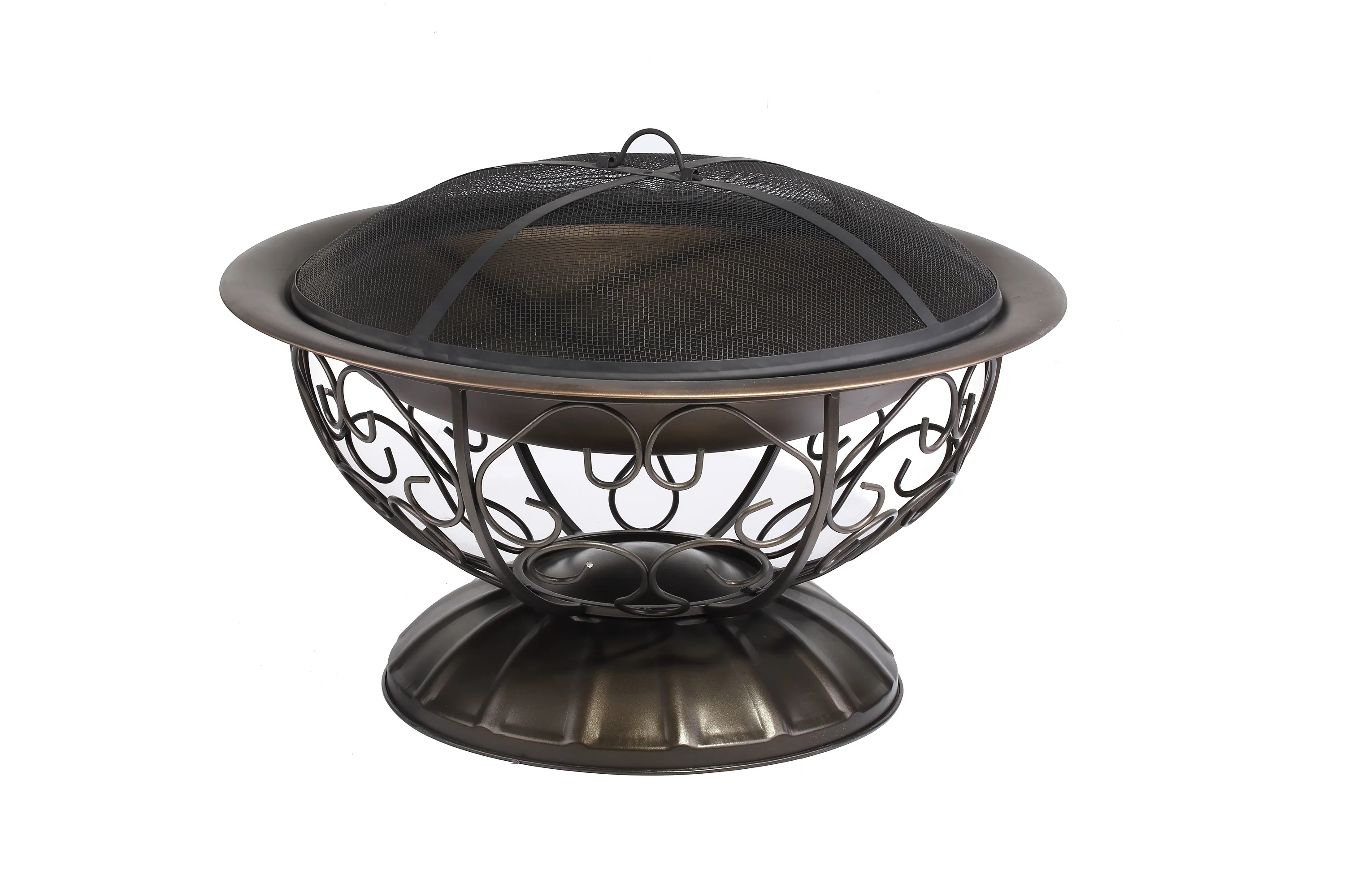 Modern Metal Outdoor Custom Heater Backyard Patio Deck Stove Fireplace bowl Wood Burnings Fire Pit