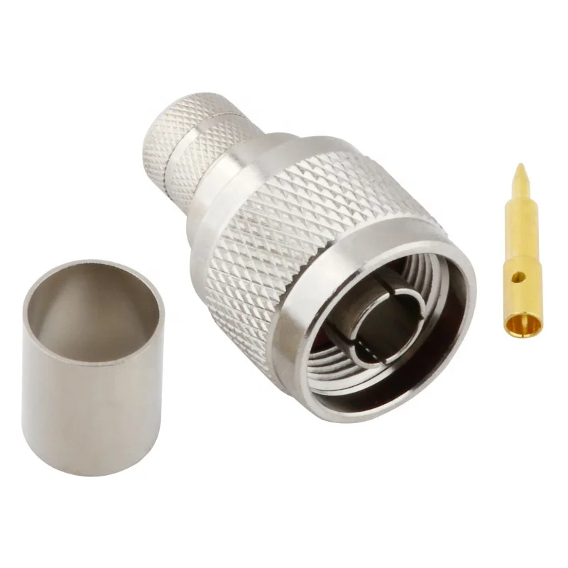 N Штекерный разъем LMR400 RG8/U 7D-FB SYWV50-7 GPS 50-7 коаксиальный кабель обжимной соединитель