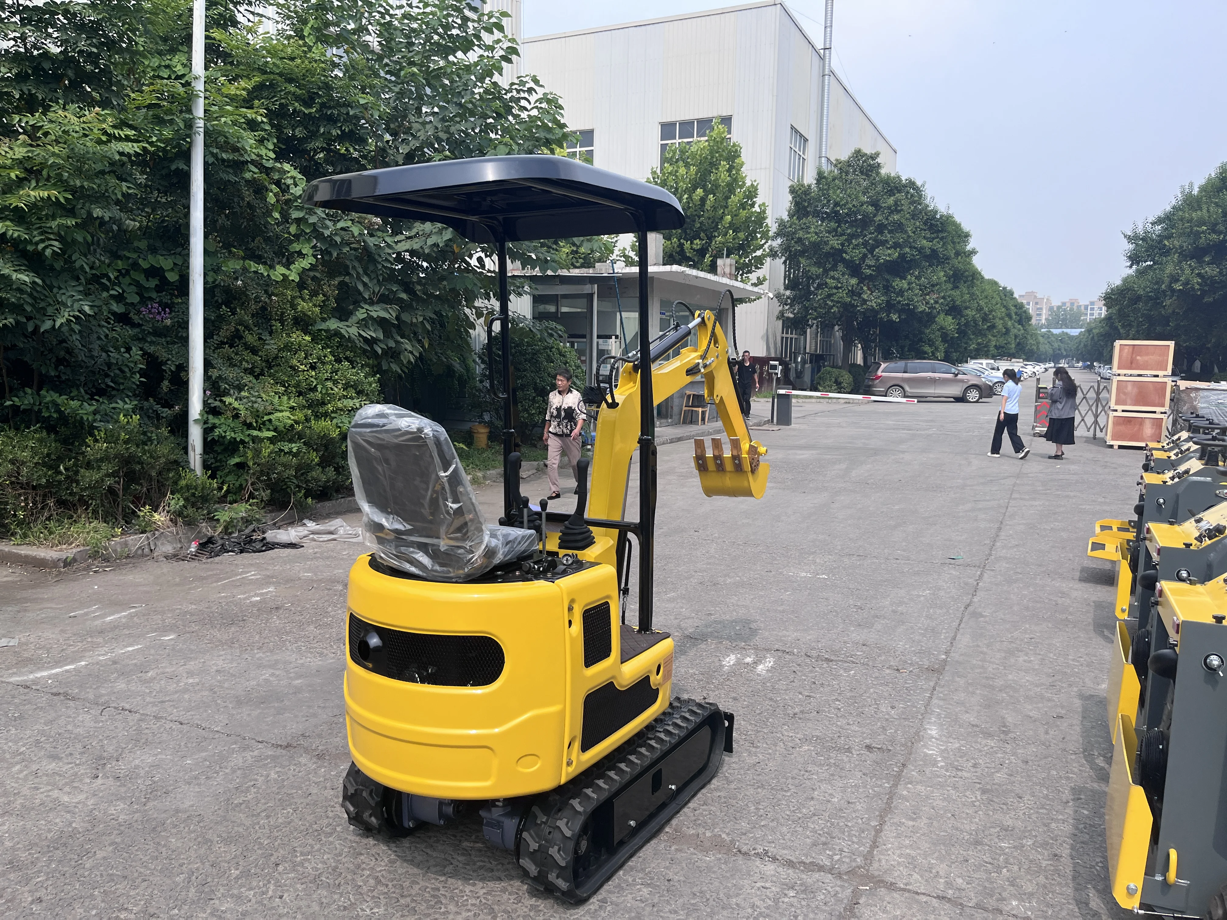 Excavators Machine Automation Hydraulic Mini Small Micro Crawler Bagger Digger Mini Compact Excavator