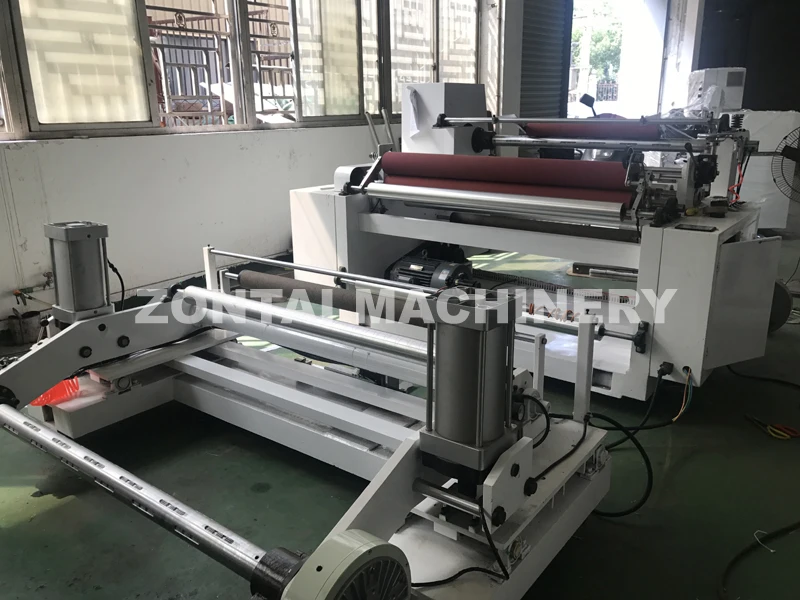 Horizontal Slitting and Rewinding Machine for paper roll Factory price 1600mm