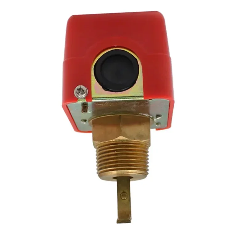 PP Plastic Water Flow Sensor Thermal Flow Switch Paddle Flow Switch For Chiller Machine
