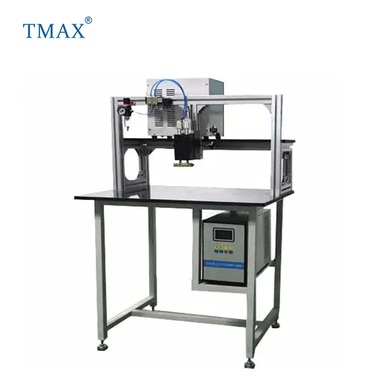 TMAX brand Pneumatic Tab DC Spot Welder Welding Machine with Continuous Welding Mode for Lithium Battery Pack Strip