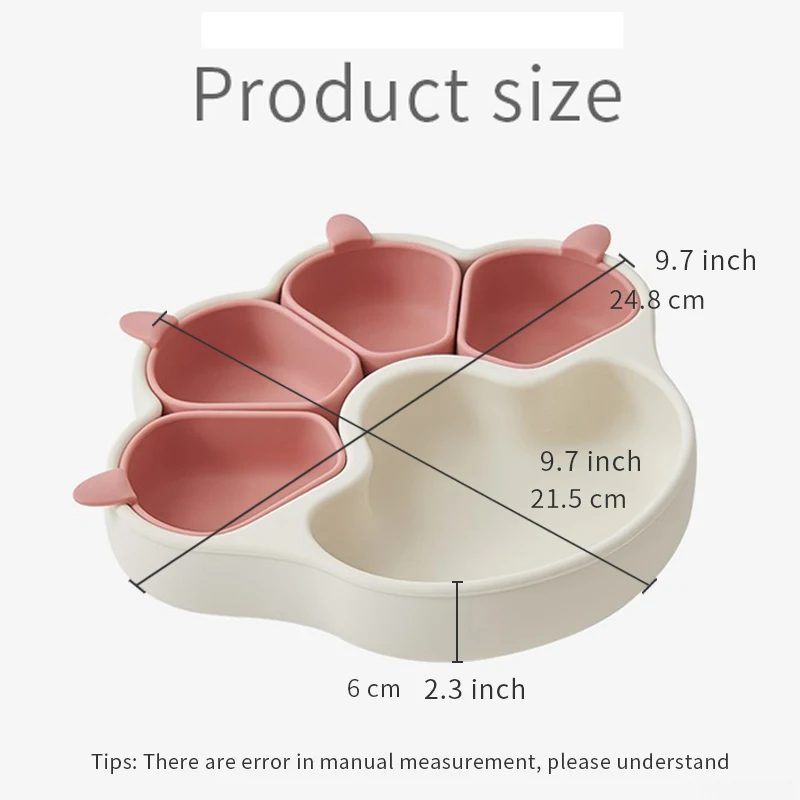 Oven Freezer Safe Eco Friendly Baby Suction Plate Baby Plates 2023 Natural Cat Dining Plates For Baby