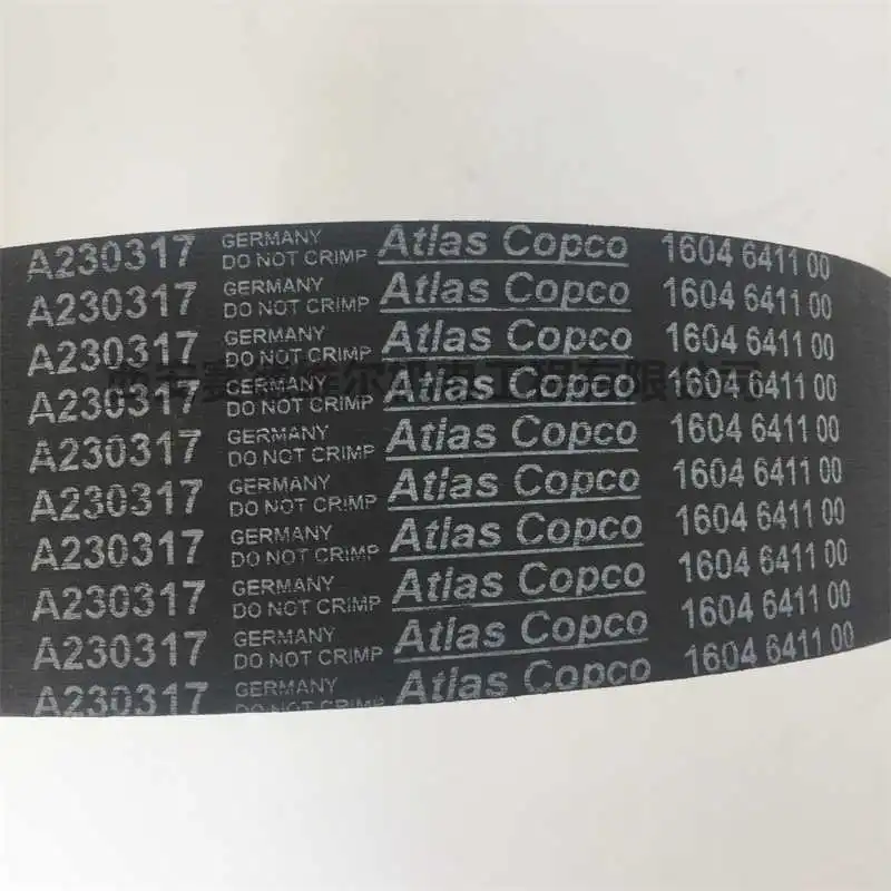Original product Berserk Atlas Copco belt Atlas mobile air compressor belt 1615834101 1604641100