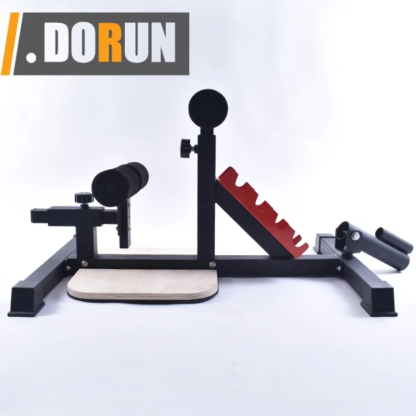 Sissy Squat Machine, 3-in-1 Multifunctional Deep Sissy Squat with T bar row landmine platform for OB  Barbell use