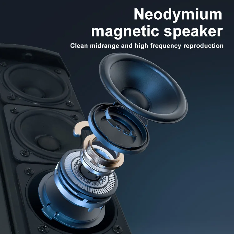 Accuracy Pro Audio AC22TG Column Speakers Professional Speakers Audio System Sound Professional Music Active Column Speaker