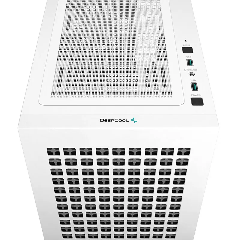 Deepcool CH370 белый Mid Tower pc Чехол Поддержка Mini-ITX / Micro-ATX материнская плата компьютерный чехол
