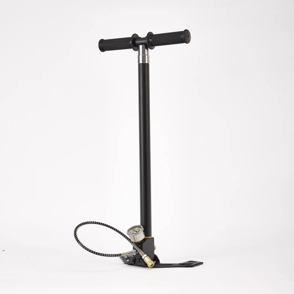 aisuky ODM OEM manual pump pompa pcp 4 stage 300bar hand operated pcp pump air compressor 30MPA