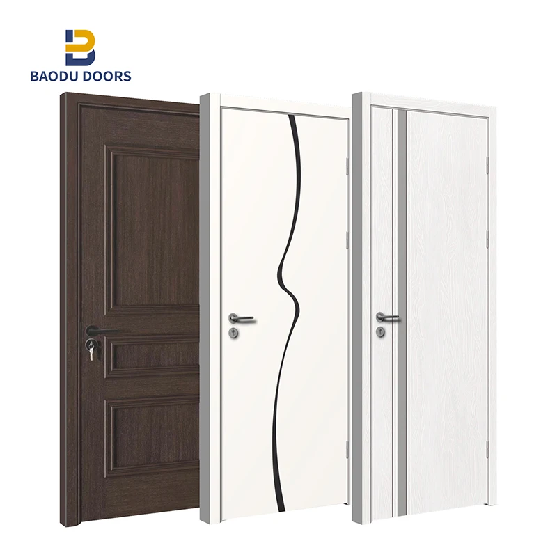 МДФ меламиновые деревянные двери для дома интерьерная комната новейший дизайн простые заводские дешевые другие