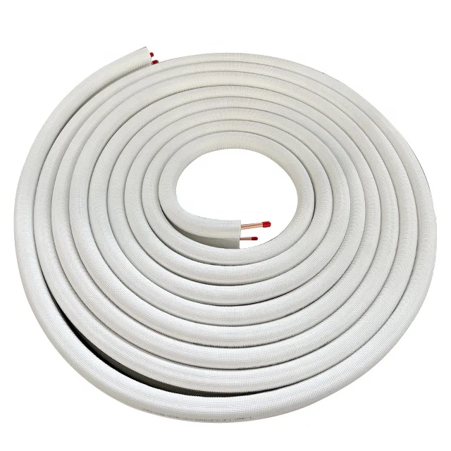 3/8 5/8 PE Insulation Pipe Copper Tube Air Conditioning Copper Pipe