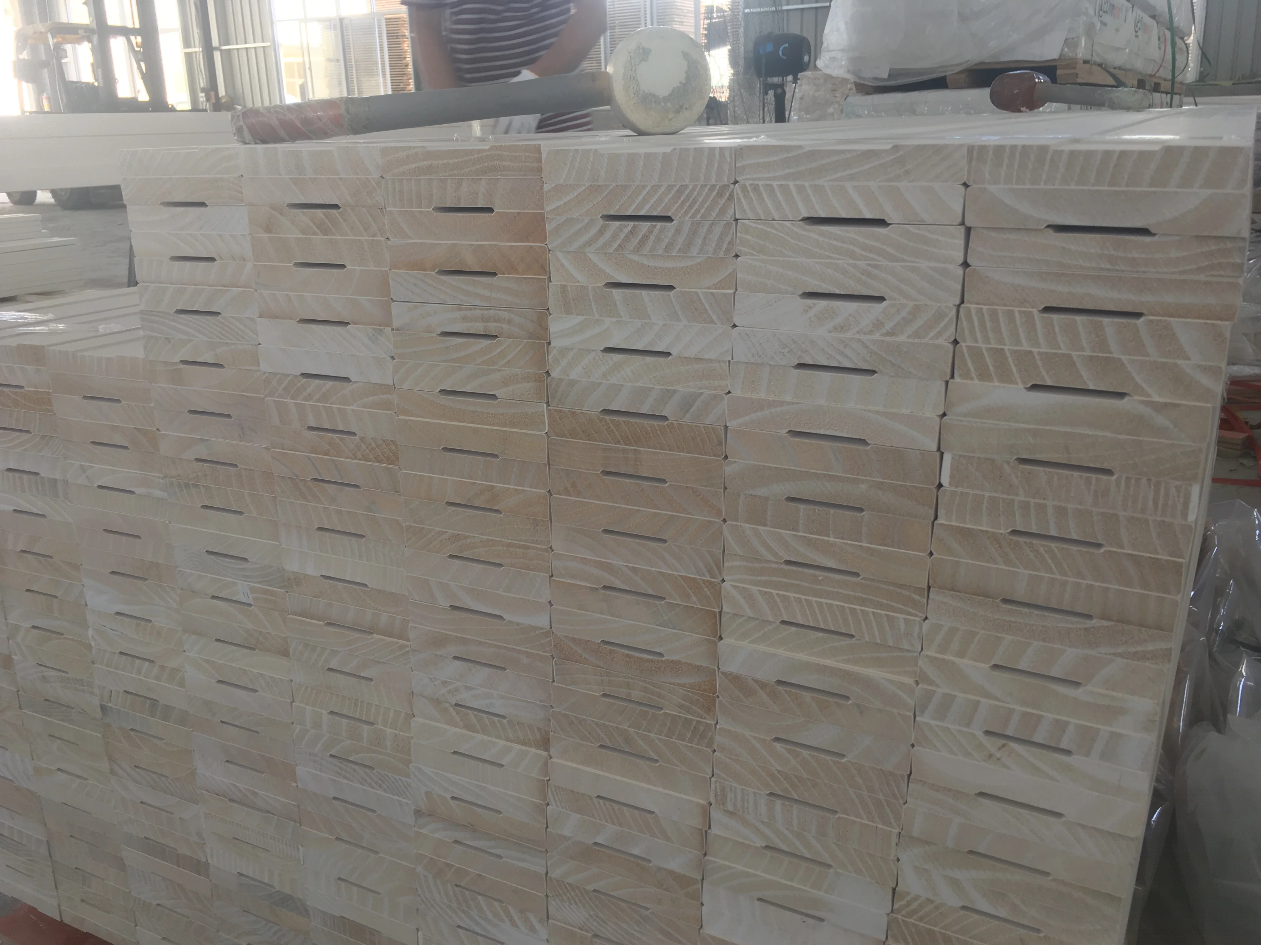 Interior and Exterior White Gesso Primed Wooden Door Jambs with Good Quality