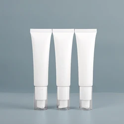 30ml High-end atmospheric milky white tube squeeze tube soft airless pump cream lotion tubes