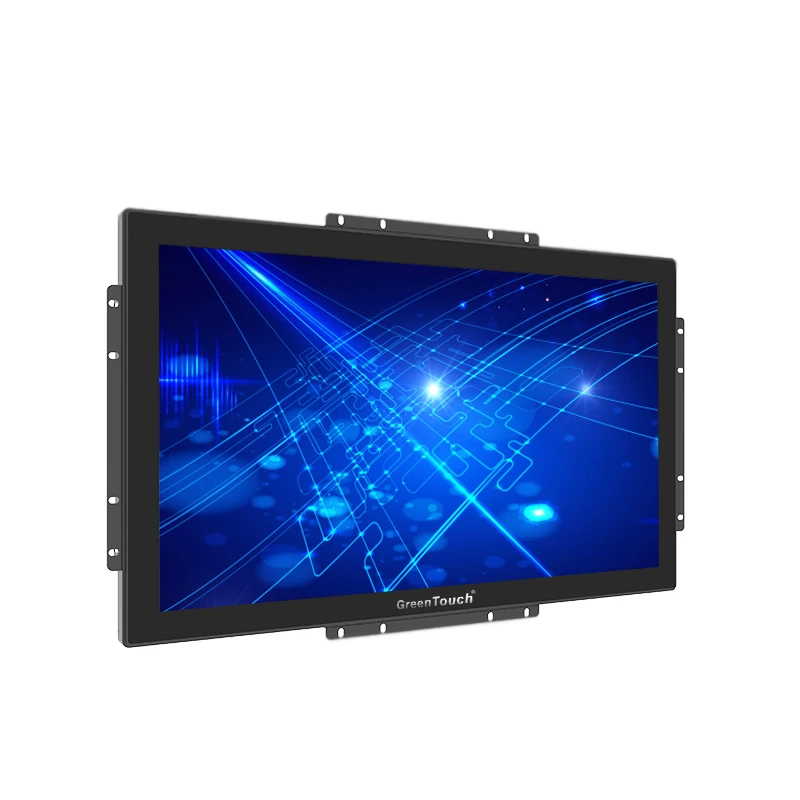 Metal Case Full HD 1920x1080 VESA Mountable Touch Screen Monitor 15.6inch Touch Monitor for Industrial Kiosk/ATM Machine/Medical
