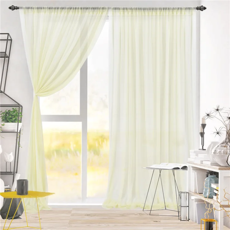 Polyester Fabric Black Backdrop Curtain for Parties Wrinkle Backdrop Drapes Panels for Birthday Wedding