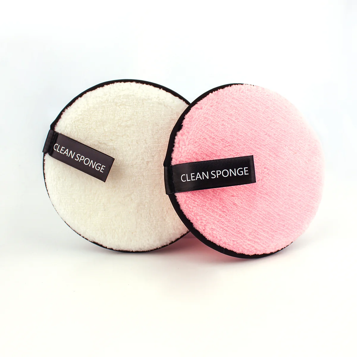 Microfiber Large Velvet Puff Reusable Makeup Remover Cosmetic Facial Cleansing Pads Puff Clean Sponges Pad