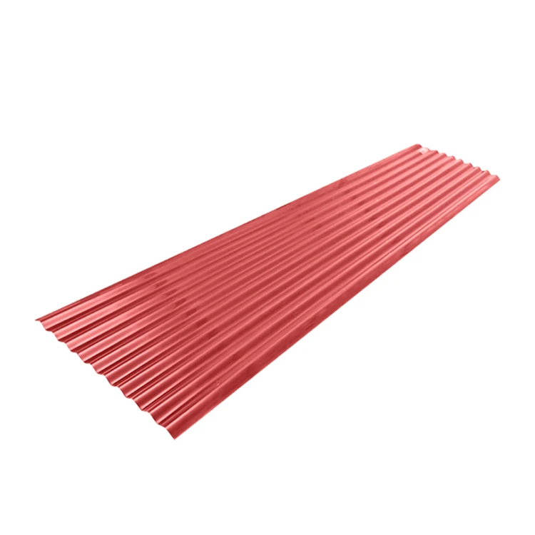 Buy Hot Sale Galvanizado Rojo Calamina Galvanized Corrugated Roofing Sheet With Good Precio