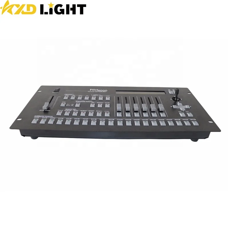 Pilot 2000 console for stage light moving head par cans wall washers effect lights dmx 512 controller mini dmx lighting control