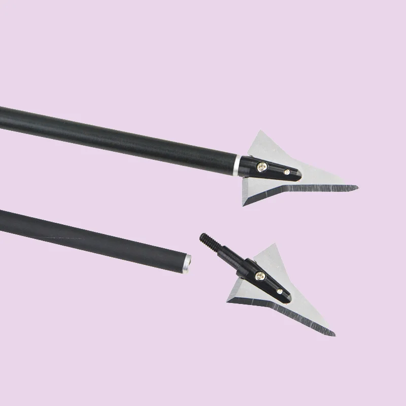 Shooting Target Archery Hunting Accessories Changeable 126 Grain Arrowhead Outdoor Hunting Gear