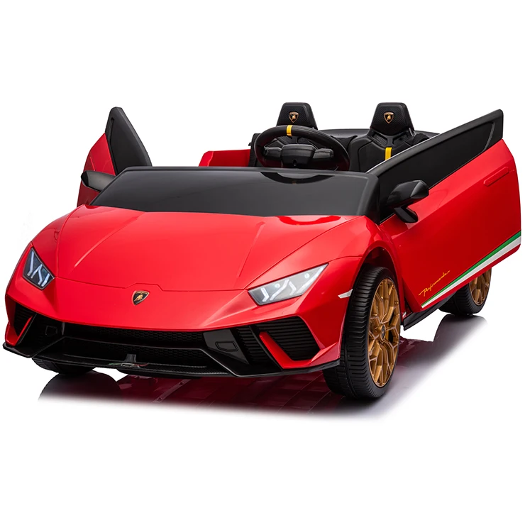 2023 Новый 4x4 Lamborghini Huracan Performance Spyder с ножничными дверями Лицензированная детская езда на электромобиле