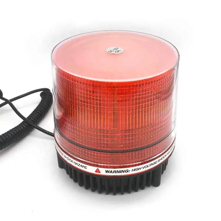 12V RED Blue White Yellow  Amber 9 Flash Strobe LED Beacon Magnetic Flashing Warning Strobe Light for Truck