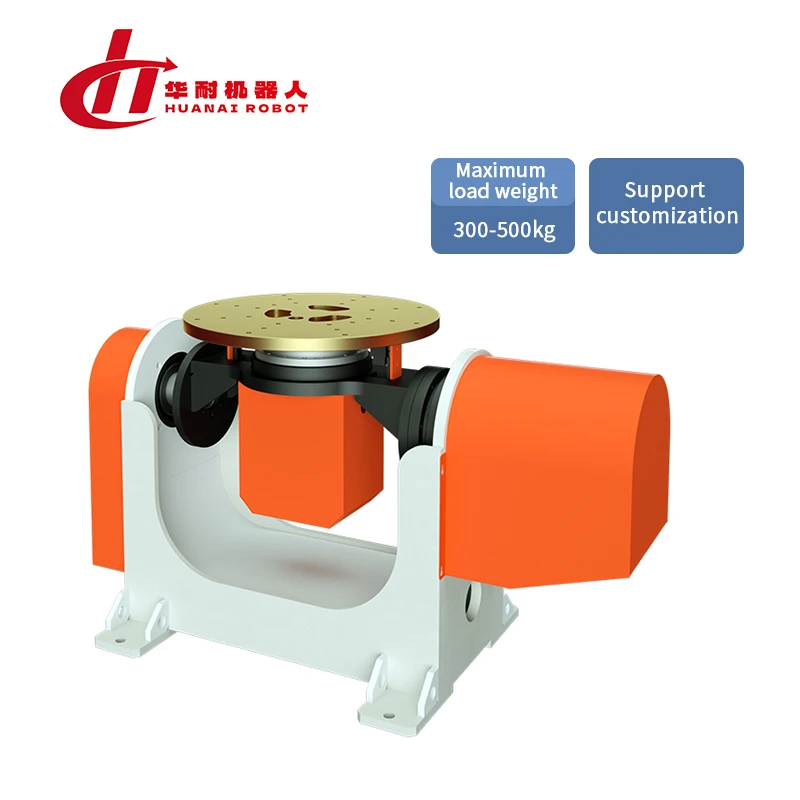 PY2USLoad 100kg-500kg Biaxial Supports Customization Welding Station Rotary Table Positioner