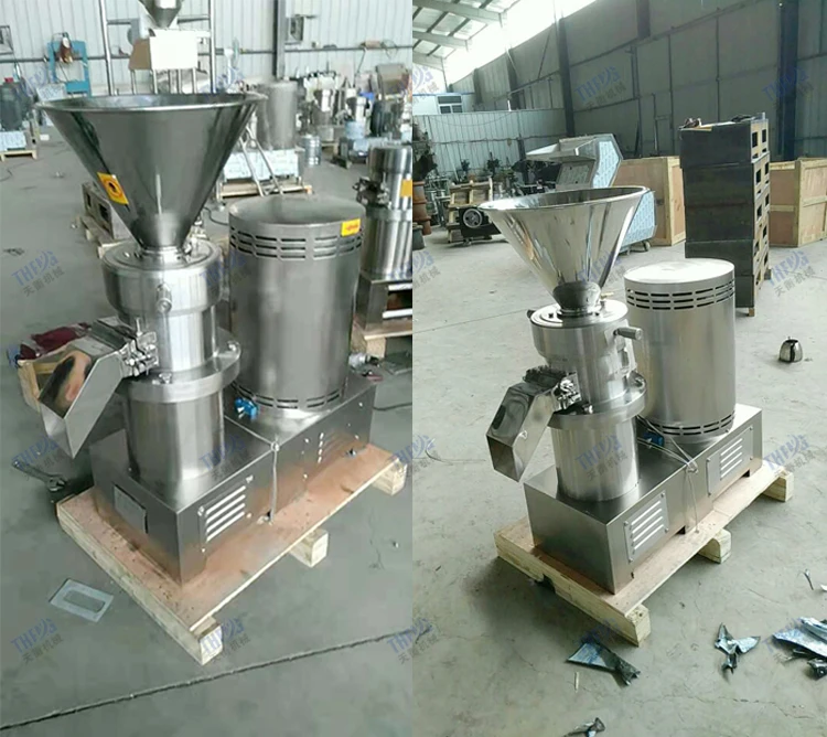 Commercial Cocoa Bean Grinder Colloid Mill Cocoa Nibs Grinding Milling Machine Cacao Butter Machine