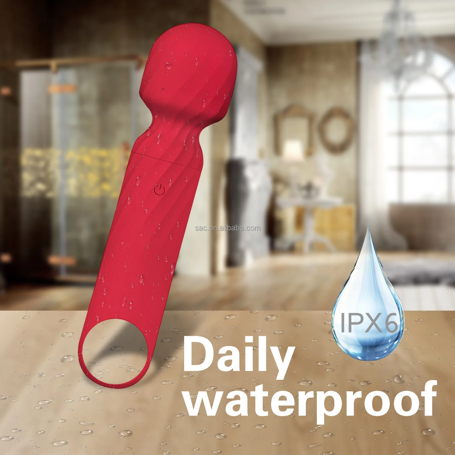 SacKnove Erotic Sex Toys Powerful Handheld Electric Body Massage Clitoral Stimulator Vaginal Av Massager Mini Wand Vibrator