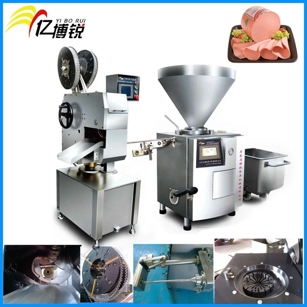 Best-Selling Electric--mechanical Double-clip (great wall) Sausage Ham Filling Clipping making Machine for sale .jpg