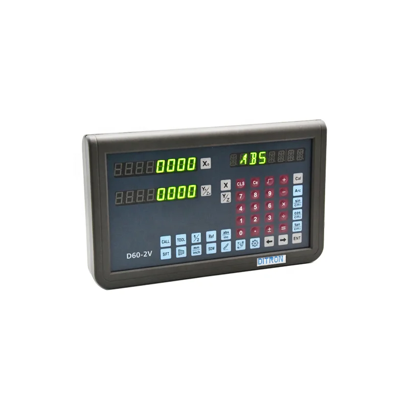 DITRON 2/3 Axis Metal Case  Dro Digital Readout Display Electronic Measuring Instrument for Milling Lathe Machine