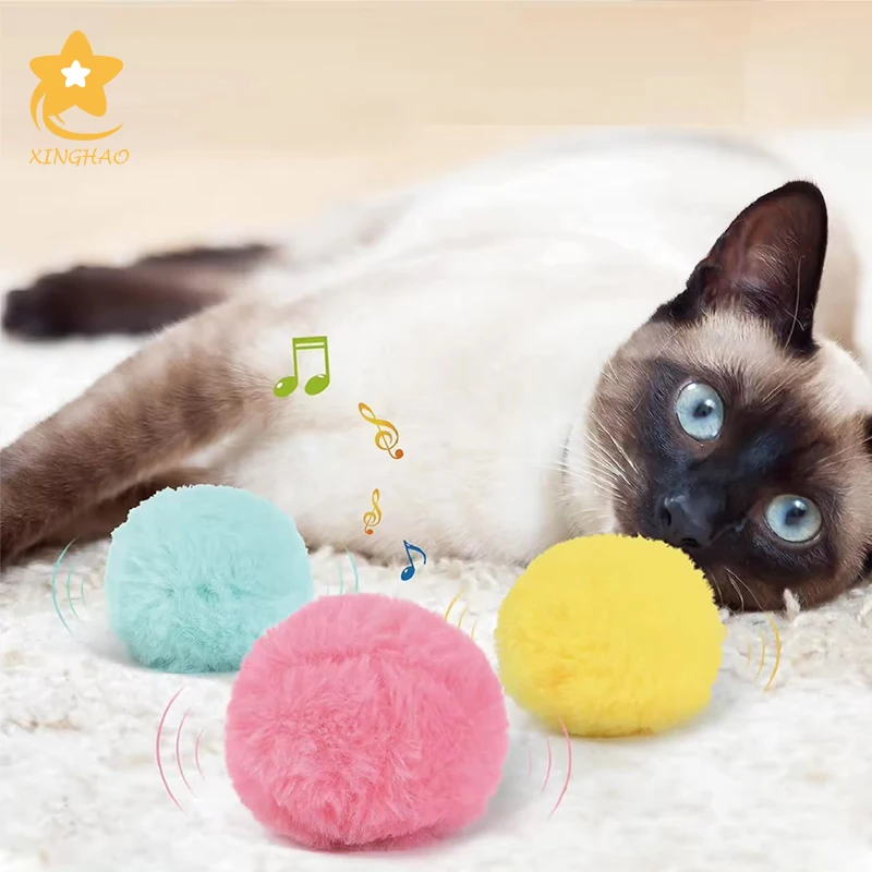 XH-PET-013 Популярные умные игрушки сенсорное звучание звуки животных плюшевая игрушка для домашних Звуковая электронная