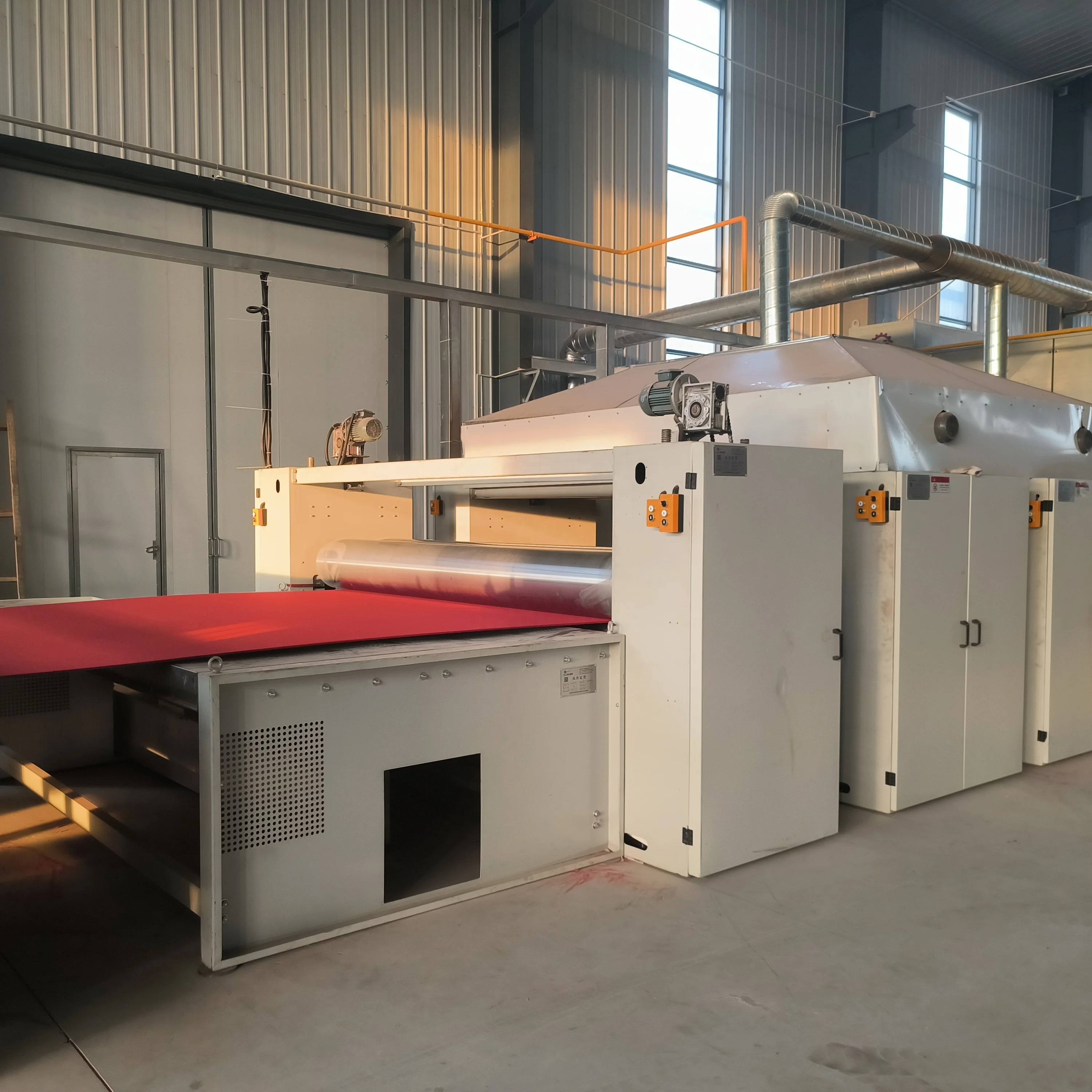 China high quality pet acoustic panel machine soundproof wall panels production line