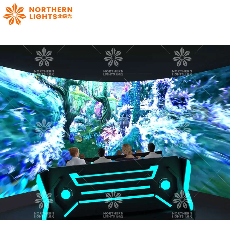 Northern Lights Orbit Cinema Project Virtual reality Ocean Park  4D Movie Cinema  Equipment For Sale