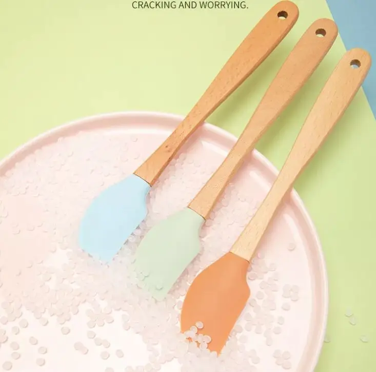 High Quality Durable Using Various Cake Kitchen Utensils Set Pastry Baking Tools Silicone Pastry Blenders 1 Per Kit 21.2*3.8 25g