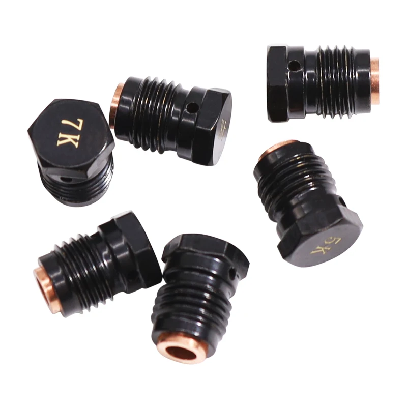 Special Black Paintball Burst Disks 1.8k 3k 5k 6k 7.5k for Hpa Compressed Air Co2 Tank Regulator Valve 3/8-24UNF Thread