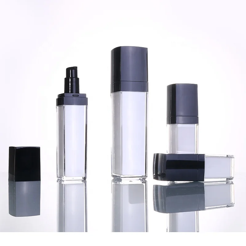 AT STOCK 15 ml 30 ml 50 ml 100 ml lotion Pump Skincare Cosmetic toner Acrylic Bottles with spray pump