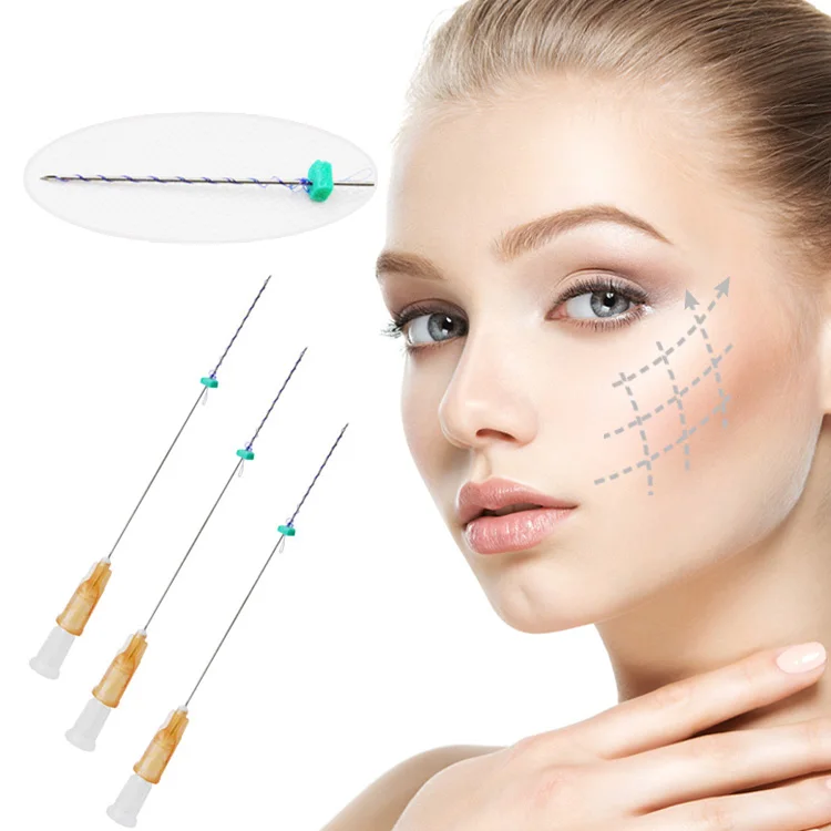 PDO/PCL/PLLA Surgical Face Lifting Cog Thread