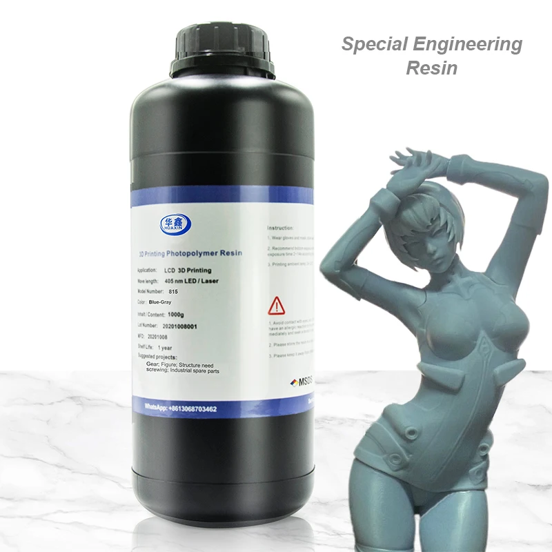 Rigid Hard Toughness Special Engineering Resin Photosensitive Liquid Resin 3D Printer UV