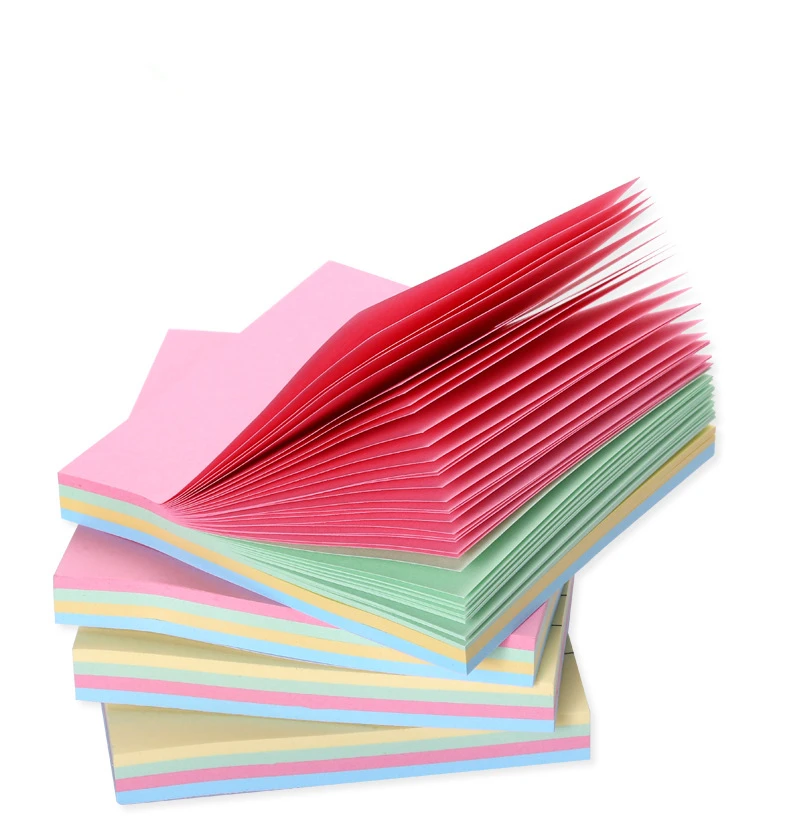 Custom size graphics plastic sticky note colorful PET page marker adhesive sticky note Memo Pads