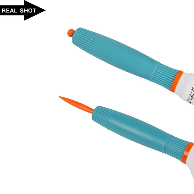 Wholesale Round Ceramic Hair Brush High Temperature Resistance Nylon Boar Bristle Styling Hair Brush