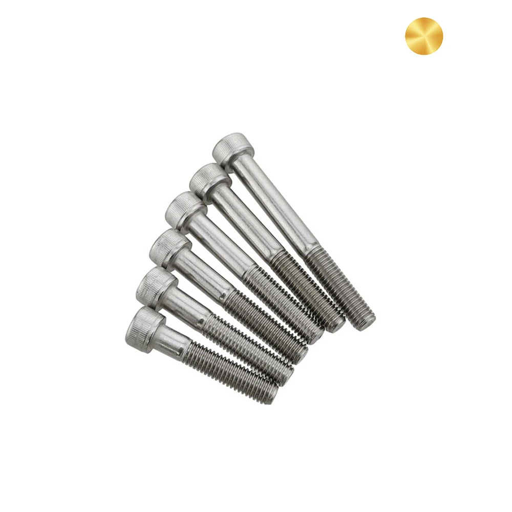 Din 912 M1.2 M1.6 M2 M2.5 M3 stainless steel hex socket head cap screw